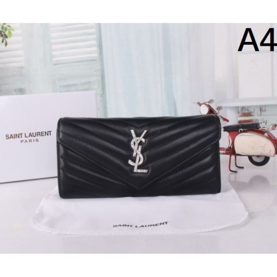 2025FW Long Wallet YSL Yves Saint Laurent Happy new arrival available on sale