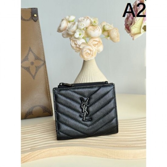 2025FW Bifold Wallet YSL Yves Saint Laurent Limited sale available at an attractive price