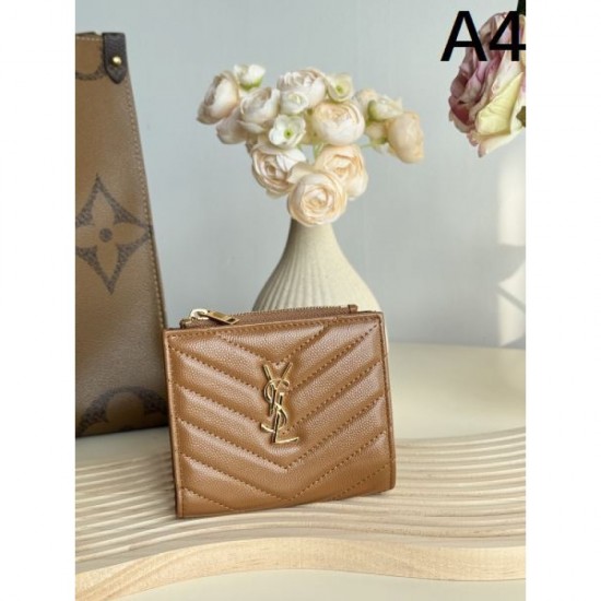 2025FW Bifold Wallet YSL Yves Saint Laurent Limited sale available at an attractive price