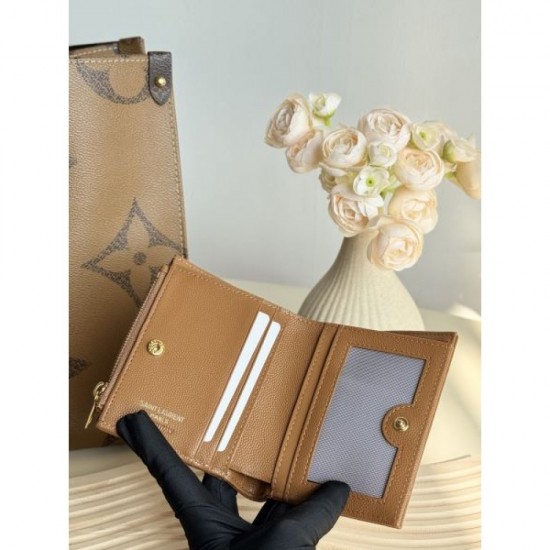 2025FW Bifold Wallet YSL Yves Saint Laurent Limited sale available at an attractive price