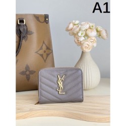 2025FW Bifold Wallet YSL Yves Saint Laurent Autumn/Winter Limited Colors and Special Items Only Available Overseas