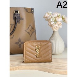 2025FW Bifold Wallet YSL Yves Saint Laurent Autumn/Winter Limited Colors and Special Items Only Available Overseas