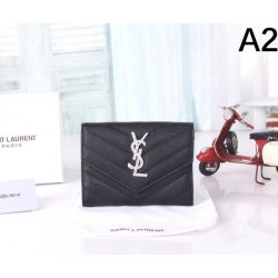 2025FW Trifold Wallet YSL Yves Saint Laurent Item perfect for casual coordination