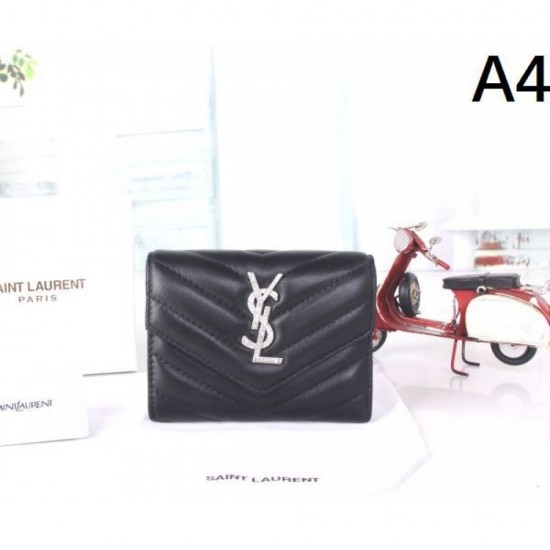 2025FW Trifold Wallet YSL Yves Saint Laurent Item perfect for casual coordination