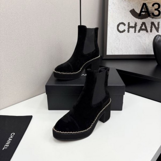 2025FW Women's Boots CHANEL Chanel No. 1 Cumulative Selling Autumn/Winter Popular Replica