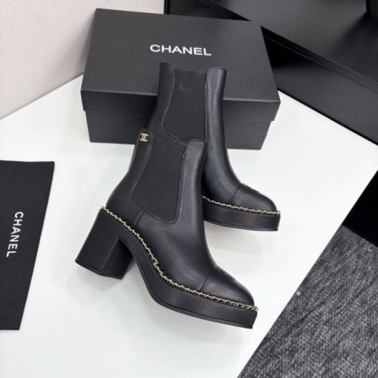 2025FW Women's Boots CHANEL Chanel No. 1 Cumulative Selling Autumn/Winter Popular Replica