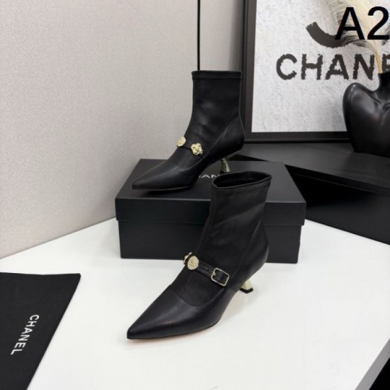 2025FW Women's Boots CHANEL High quality reprint of elegant boots that are sure to be popular this winter