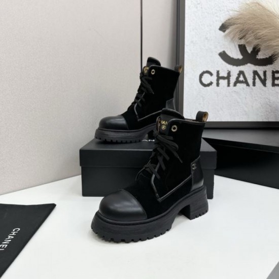 2025FW Women's Boots CHANEL Chanel Autumn/Winter Must-have Popular Boots
