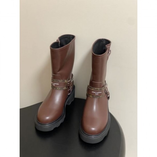 2025FW Women's Boots LOUIS VUITTON A must-see autumn/winter limited replica for Louis Vuitton fans