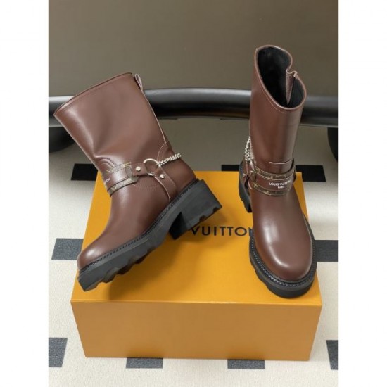 2025FW Women's Boots LOUIS VUITTON A must-see autumn/winter limited replica for Louis Vuitton fans