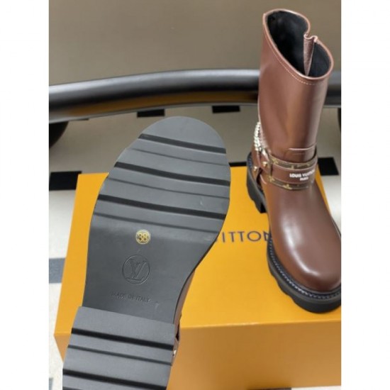 2025FW Women's Boots LOUIS VUITTON A must-see autumn/winter limited replica for Louis Vuitton fans