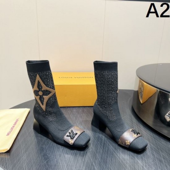 2025FW Women's Boots LOUIS VUITTON Louis Vuitton Luxury Brand Super Special Sale