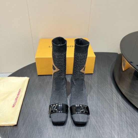 2025FW Women's Boots LOUIS VUITTON Louis Vuitton Luxury Brand Super Special Sale