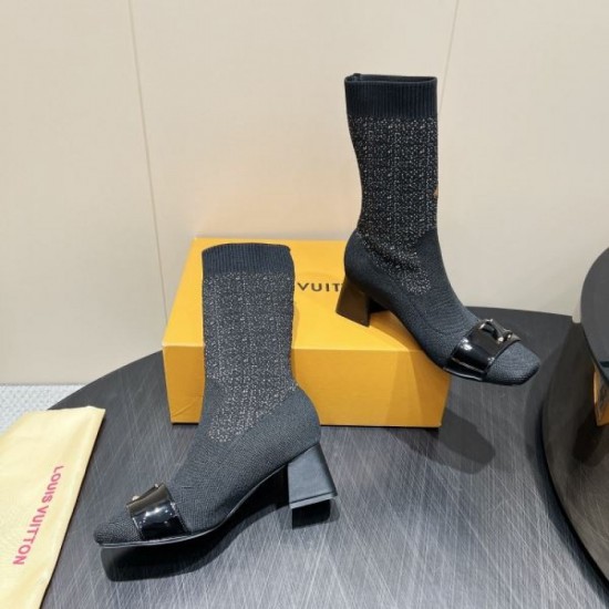 2025FW Women's Boots LOUIS VUITTON Louis Vuitton Luxury Brand Super Special Sale