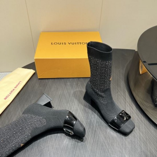 2025FW Women's Boots LOUIS VUITTON Louis Vuitton Luxury Brand Super Special Sale