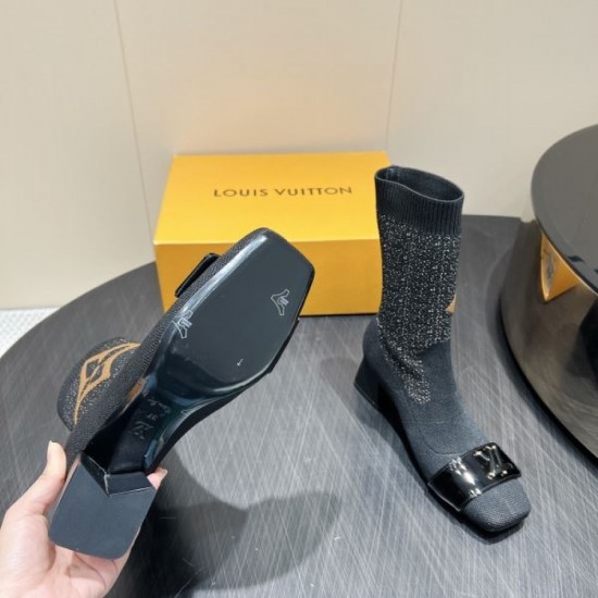 2025FW Women's Boots LOUIS VUITTON Louis Vuitton Luxury Brand Super Special Sale
