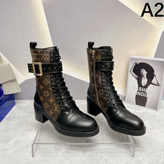 2025FW Women's Boots LOUIS VUITTON Louis Vuitton Popular Model Winter New Reprint