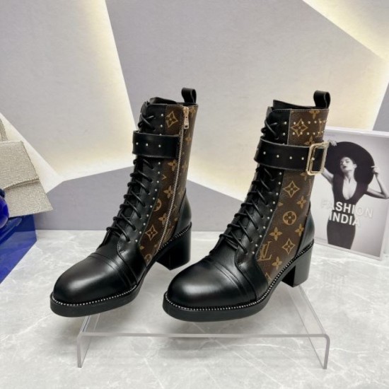 2025FW Women's Boots LOUIS VUITTON Louis Vuitton Popular Model Winter New Reprint
