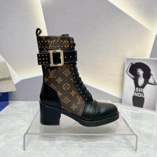 2025FW Women's Boots LOUIS VUITTON Louis Vuitton Popular Model Winter New Reprint