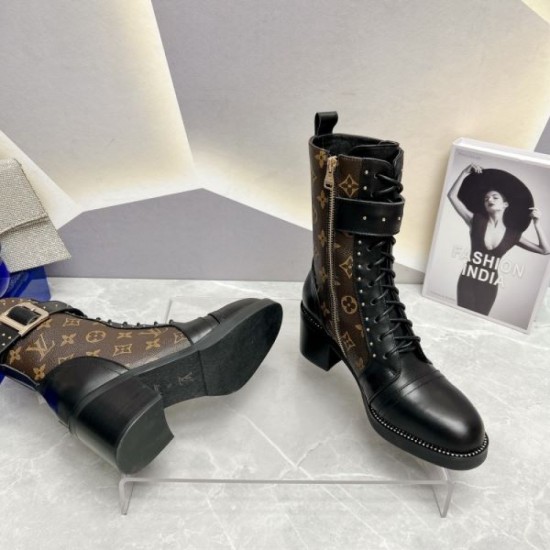 2025FW Women's Boots LOUIS VUITTON Louis Vuitton Popular Model Winter New Reprint