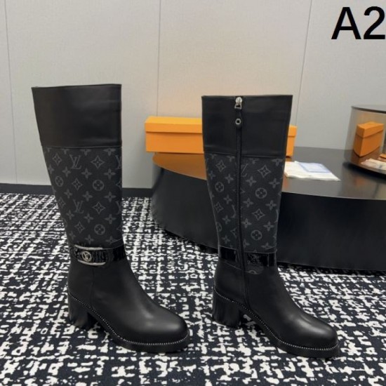 2025FW Women's Boots LOUIS VUITTON Louis Vuitton Fan Featured Autumn/Winter Luxury Replica