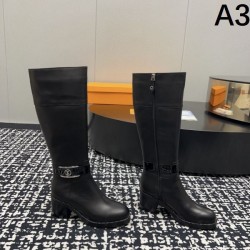 2025FW Women's Boots LOUIS VUITTON Louis Vuitton Fan Featured Autumn/Winter Luxury Replica