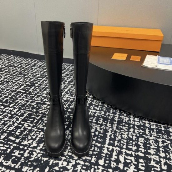2025FW Women's Boots LOUIS VUITTON Louis Vuitton Fan Featured Autumn/Winter Luxury Replica