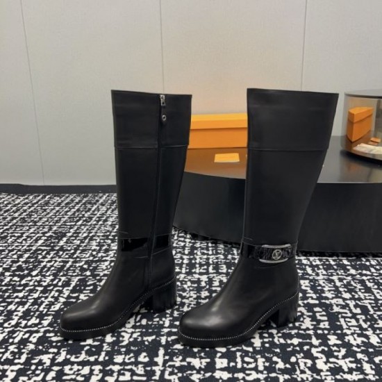 2025FW Women's Boots LOUIS VUITTON Louis Vuitton Fan Featured Autumn/Winter Luxury Replica