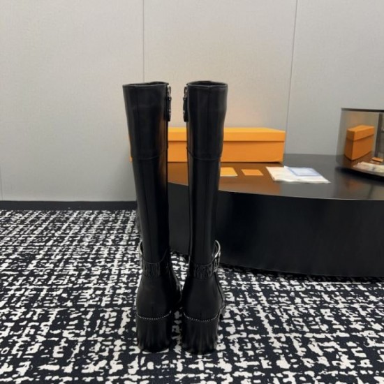 2025FW Women's Boots LOUIS VUITTON Louis Vuitton Fan Featured Autumn/Winter Luxury Replica