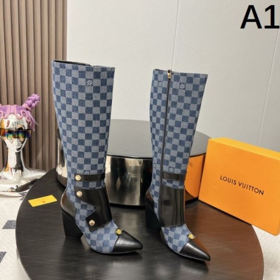2025FW Women's Boots LOUIS VUITTON Louis Vuitton New luxury winter items that are attracting attention