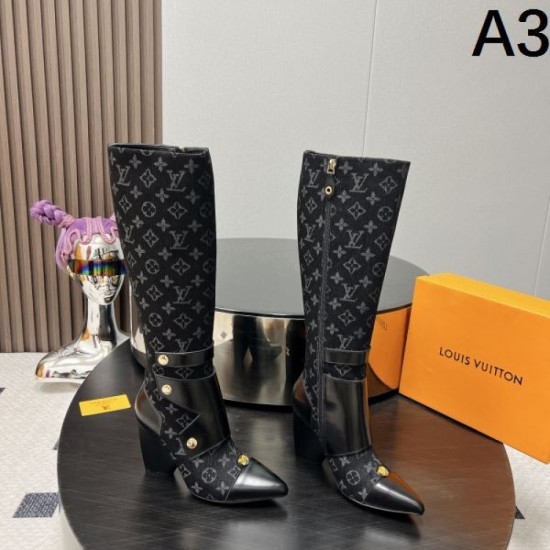 2025FW Women's Boots LOUIS VUITTON Louis Vuitton New luxury winter items that are attracting attention