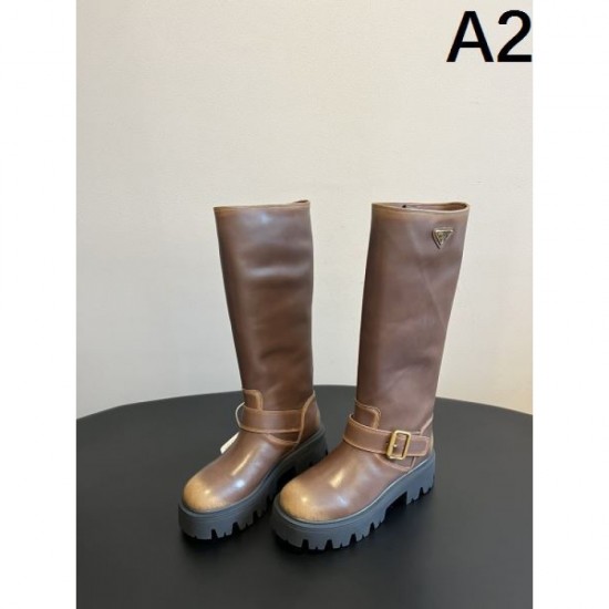 2025FW Women's Boots PRADA Prada Luxury Gift Replica