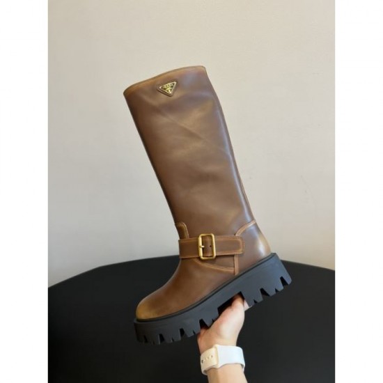 2025FW Women's Boots PRADA Prada Luxury Gift Replica