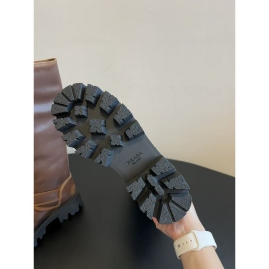 2025FW Women's Boots PRADA Prada Luxury Gift Replica