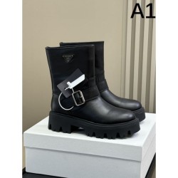 2025FW Women's Boots PRADA Prada Latest Autumn/Winter Trend Boots