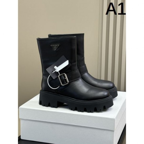 2025FW Women's Boots PRADA Prada Latest Autumn/Winter Trend Boots
