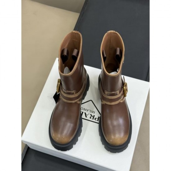 2025FW Women's Boots PRADA Prada Latest Autumn/Winter Trend Boots