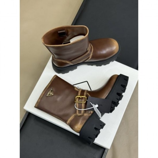 2025FW Women's Boots PRADA Prada Latest Autumn/Winter Trend Boots