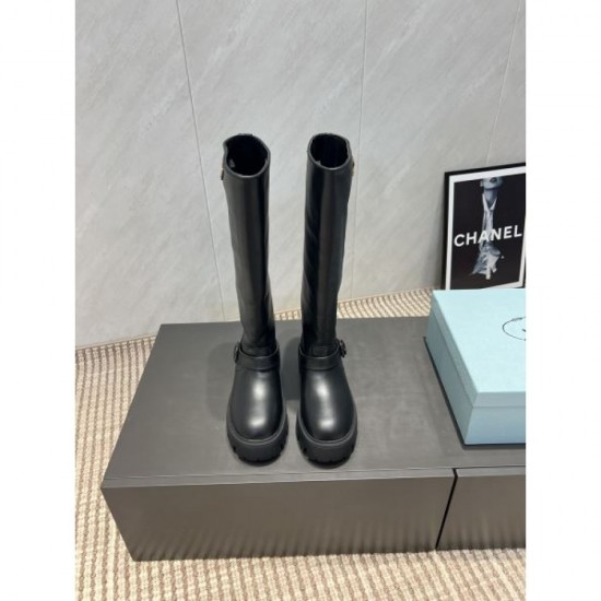 2025FW Women's Boots PRADA An elegant replica that gives off a mature impression