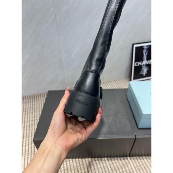 2025FW Women's Boots PRADA An elegant replica that gives off a mature impression