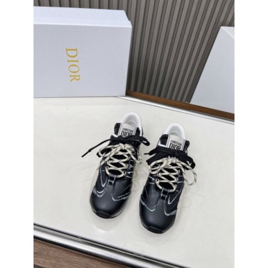 2025SS DIOR Beautiful Color Check Spring/Summer Women's Sneakers 2025SS DIOR Beautiful Color Check Spring/Summer Women's Sneakers
