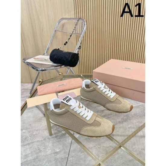 2025SS MIU MIU Miu Miu is a hot topic for women sneakers 2025SS MIU MIU Miu Miu is a hot topic for women sneakers