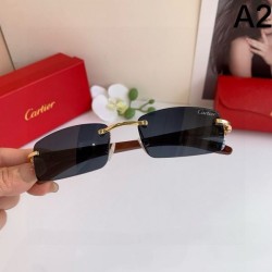 2025FW Sunglasses CARTIER Sophisticated design with adult elegance