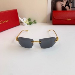2025FW Sunglasses CARTIER An item that creates a calm and mature atmosphere