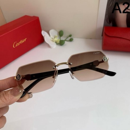 2025FW Sunglasses CARTIER A must-see item for fashionistas who are half a step ahead