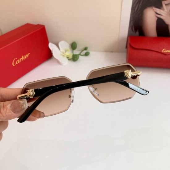 2025FW Sunglasses CARTIER A must-see item for fashionistas who are half a step ahead