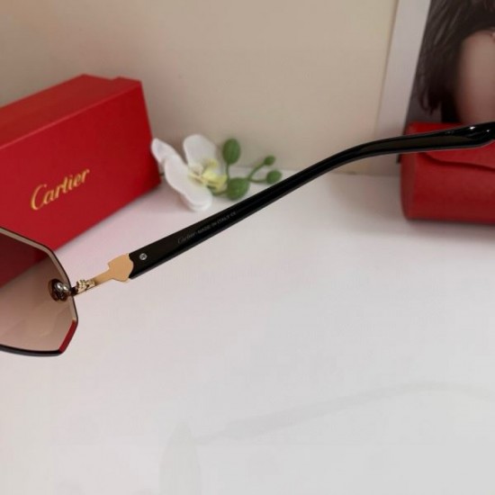 2025FW Sunglasses CARTIER A must-see item for fashionistas who are half a step ahead