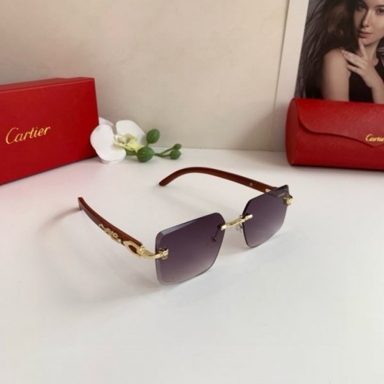 2025FW Sunglasses CARTIER Timeless design that can be used regardless of the season