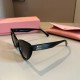 2025FW Sunglasses MIU MIU Versatile design that can be worn with many different outfits