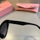 2025FW Sunglasses MIU MIU Versatile design that can be worn with many different outfits